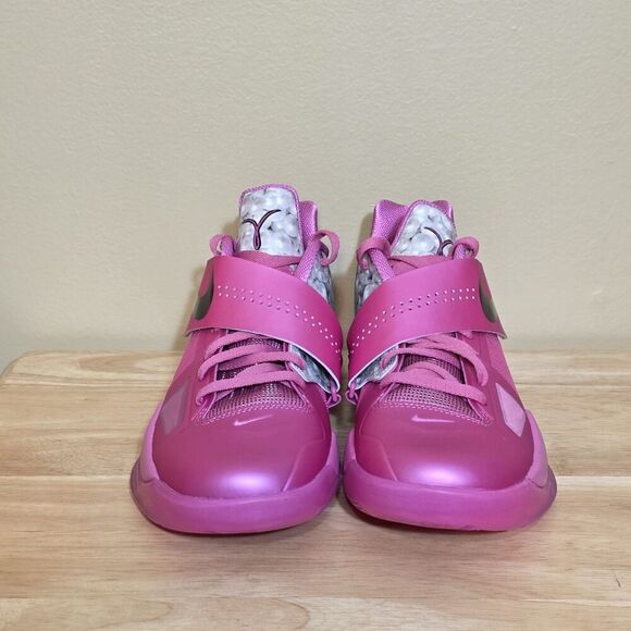 Nike Zoom KD 4 Aunt Pearl Breast Cancer Awareness Pink HF9098-600 Men\'s Size 8.5 main image 7